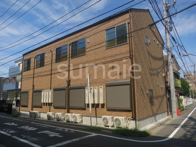 ペルラ小岩の外観|陽当たりのいいアパートです。