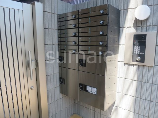 ペルラ小岩のその他共用部分|メールボックス＆宅配ボックス。