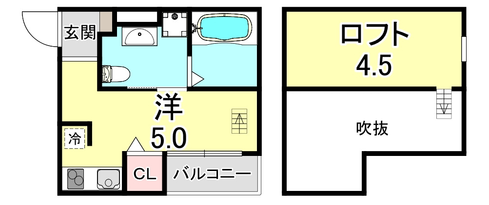 Ange神戸（アンジュコウベ）の間取り