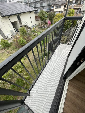 さざなみハイツのバルコニー