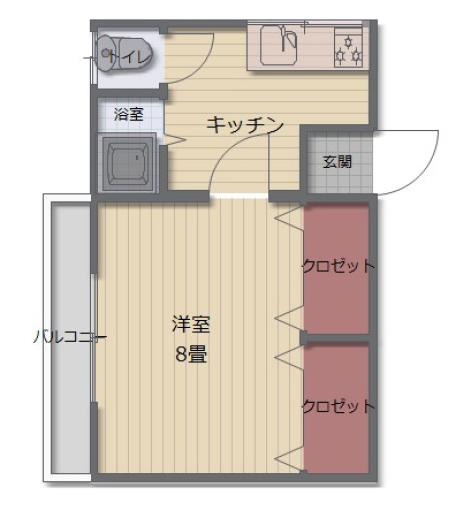 さざなみハイツの間取り