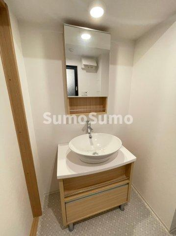 Uresidence Temmabashiの洗面所|忙しい朝には欠かせない洗面所です