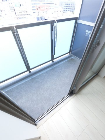 シエルブラン千葉駅前のバルコニー