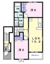 【間取り】 | ファミリー向けの２LDKのお部屋です！
