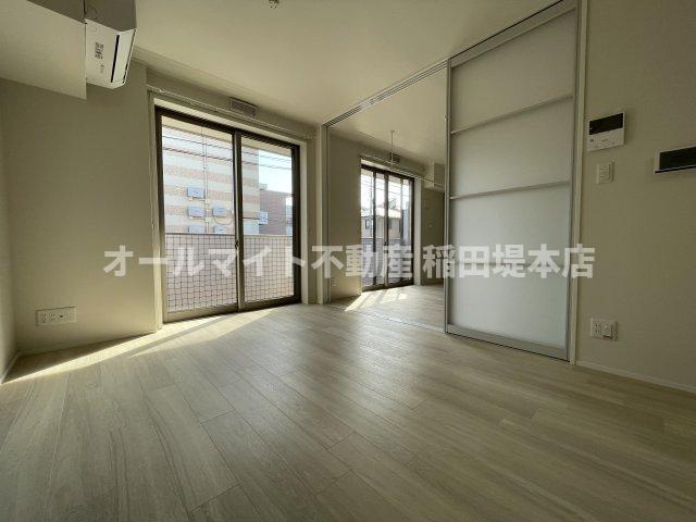 川崎市多摩区登戸のアパートの居間・リビング