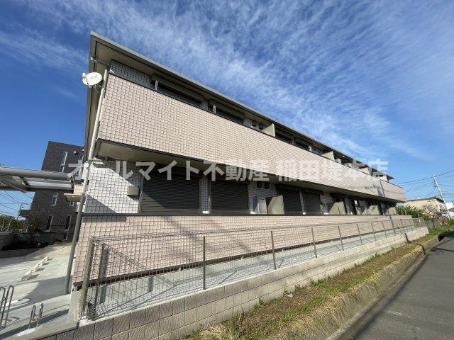 川崎市多摩区登戸のアパートの外観