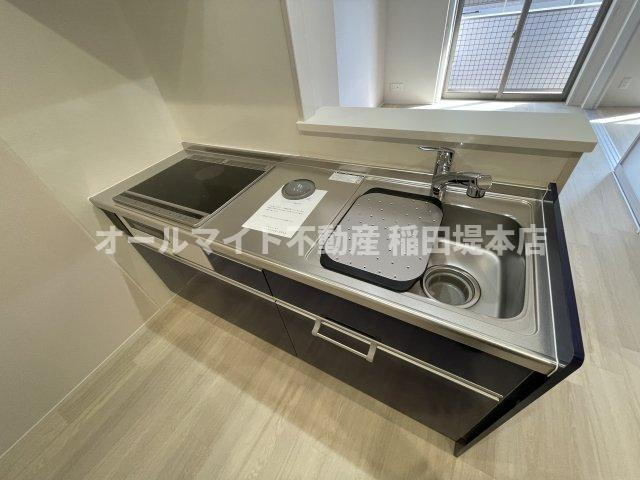 川崎市多摩区登戸のアパートのキッチン