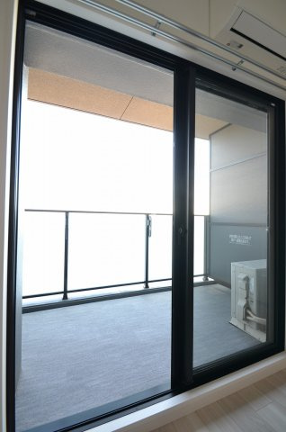 LaSante観音本町のバルコニー