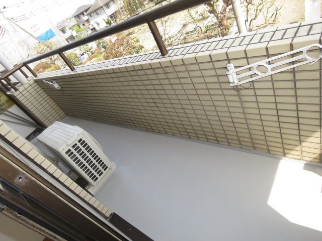 アールスコート白金のバルコニー
