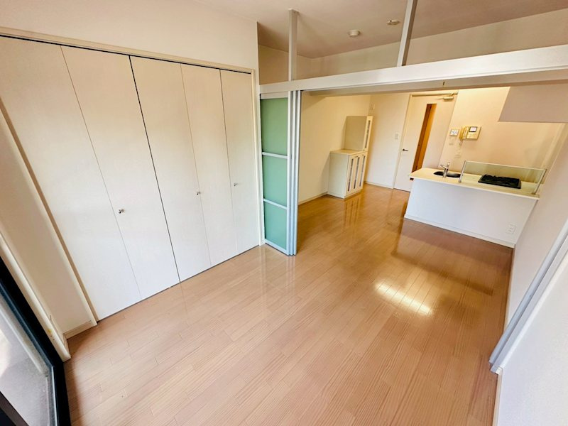 熊本市中央区水前寺公園の賃貸マンションの居間・リビング