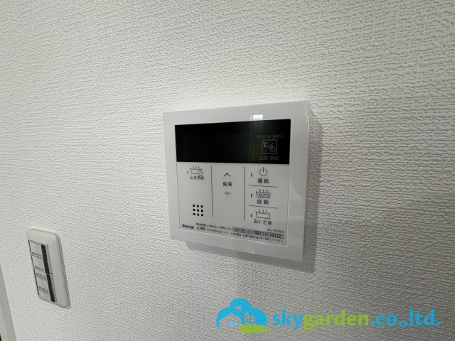 鎌倉市今泉台三丁目　新築戸建　全１棟の設備|給湯スイッチパネル