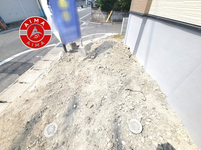春日市上白水9丁目第1-1棟（1号棟）の外観|お庭で自由な時間を過ごせます。