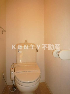 【トイレ】 | グランド・ガーラ南大井 | 落ち着いた色調のトイレです