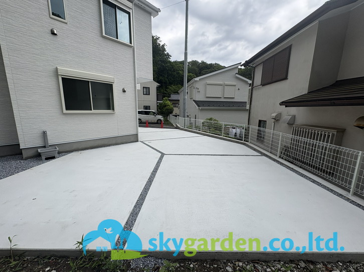 鎌倉市浄明寺4丁目　新築戸建　全2棟１号棟の駐車場|駐車場があるので、車を買う予定の方も安心です