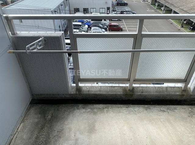 広瀬北ビルのバルコニー