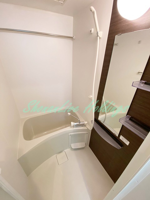 横浜市栄区笠間３丁目の賃貸マンションの浴室|浴室乾燥もあり女性の方も安心♪