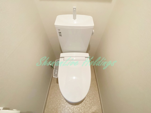 横浜市栄区笠間３丁目の賃貸マンションのトイレ|温水洗浄便座付き♪