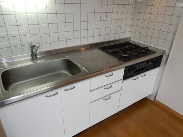 川崎市多摩区登戸の賃貸マンションのキッチン