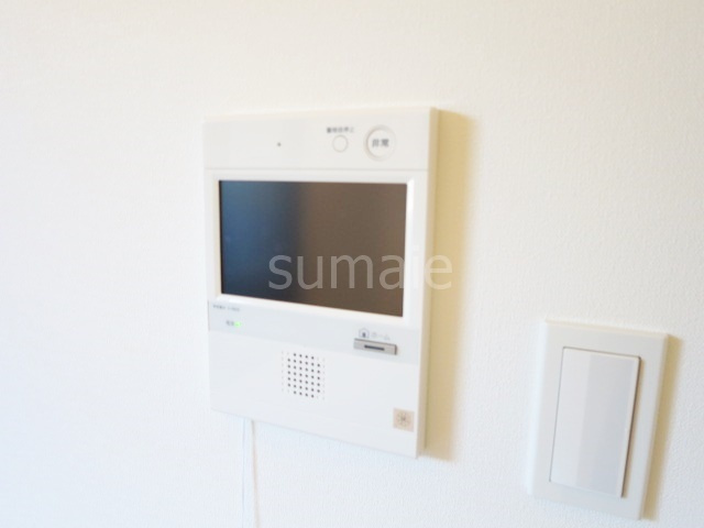 シエルトゥールロジュマンのセキュリティ|安心！TVモニタ付インターフォン完備です♪