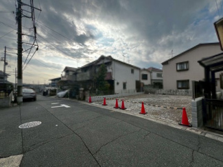 【前面道路含む現地写真】 | 深井中町　新築一戸建