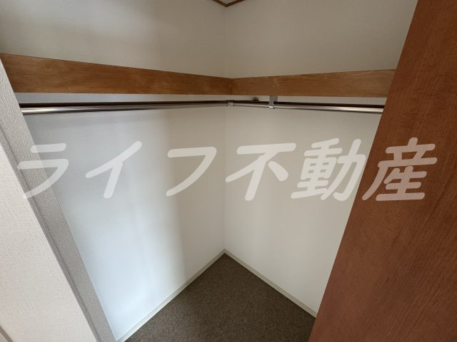 ドゥーエ森ノ宮の収納|大きなスペースがあり、収納には困りません