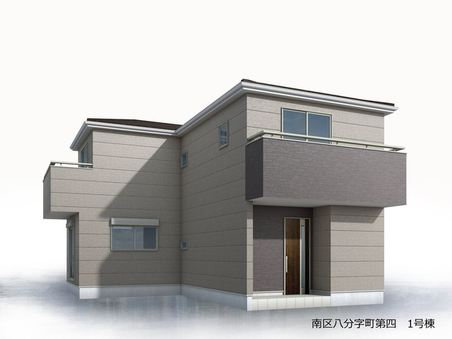 リーブルガーデン熊本市南区八分字町第四の外観パース