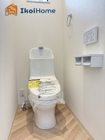 明石市大久保町江井島　新築戸建のトイレ|【ホームページに現地動画掲載中】●年中無休：当日予約可●トイレが2か所あるので夜中もや朝も楽ちん。