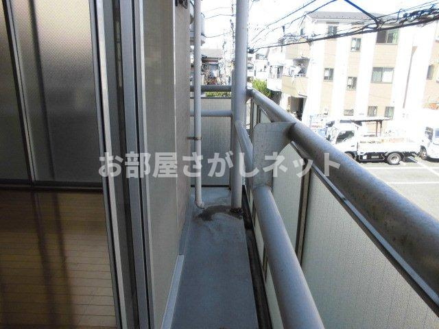 メルベイユⅡのバルコニー