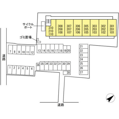 【区画図】 | メゾン・ド・シミズ