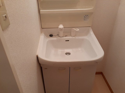 【洗面所】 | モンテメール | 使いやすい洗面所です