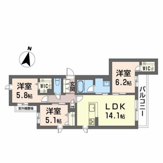 【間取り】 | Shamaison堺三国ヶ丘