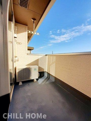 カレント　サンＡのバルコニー|当社、チルホームのHPもご覧ください(^^)/物件情報多数♪