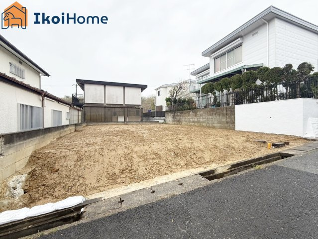 神戸市西区富士見が丘2丁目　土地の前面道路含む現地写真|●年中無休：当日予約可●前面道路東側約8.6ｍでゆったり！交通量も少なく安心です！