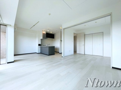 【居間・リビング】 | 茶屋ヶ坂ライズ | おしゃれな居間です