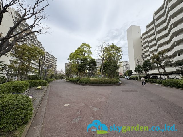 鎌倉ロジュマンＣ棟の庭|マンションの敷地内