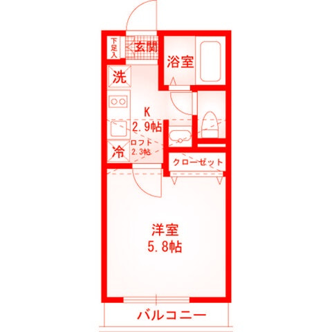 KINGLYCOURT菊名の間取り