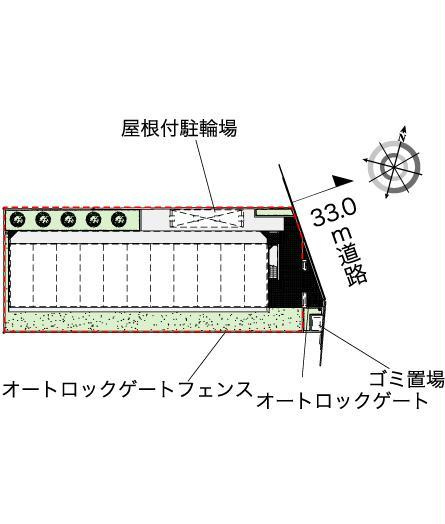 レオパレス青砥の区画図