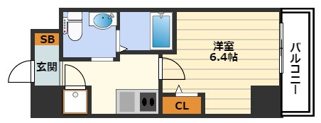 HS梅田EASTの間取り