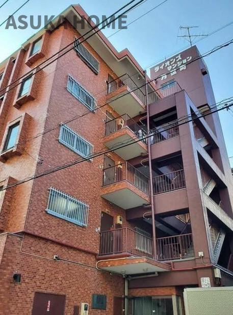 ライオンズマンション万世町 の外観|駅からフラットの道なので、ベビーカーでもラクラクです♪