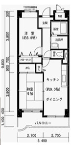 【間取り】 | エスポワールダイエイ