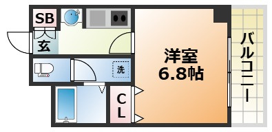 プレサンス神戸みなと元町の間取り