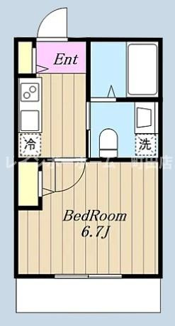 メゾンミルフィーユ海老名A号棟※初期費用分割後払いサービス利用可能物件の間取り