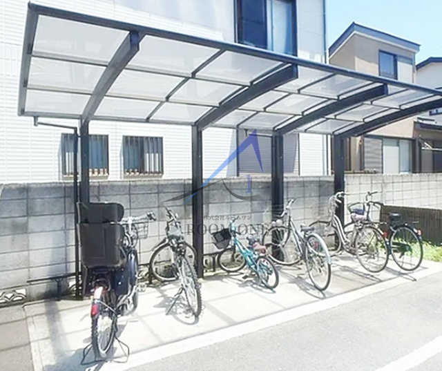 ガーデンコート多摩川のその他共用部分|駐輪スペースです。