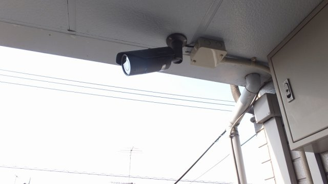 防犯カメラ設置済み