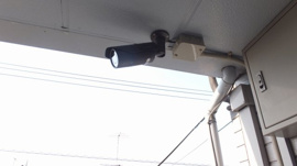 防犯カメラ設置済み