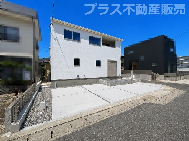 【外観】 | 福岡市西区横浜2丁目第18　1号棟（全1棟）【仲介手数料無料・0円】 | 現地写真。プラス不動産販売なら、現場の全ての棟をまとめてご見学頂けます。