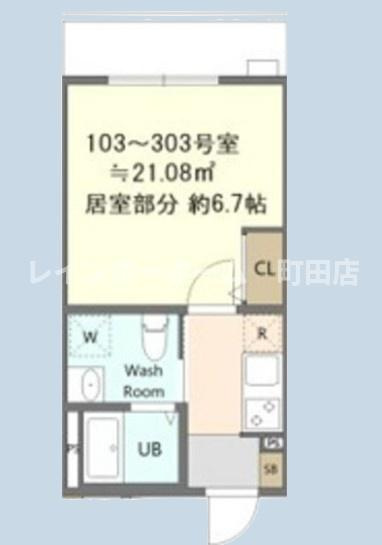メゾンミルフィーユ海老名A号棟※初期費用分割後払いサービス利用可能物件の間取り