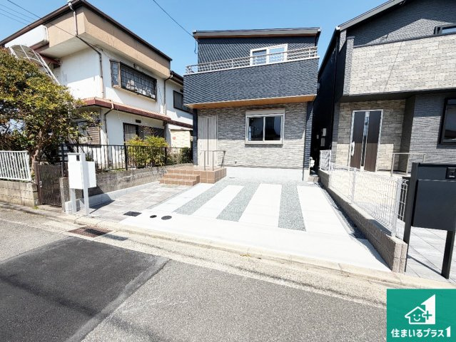 神戸市西区福吉台　新築一戸建ての外観|お客様に長く安心して住んでいだだける事にこだわった家づくり！住んでからのアフターサービスにもしっかりと取り組んでいます！