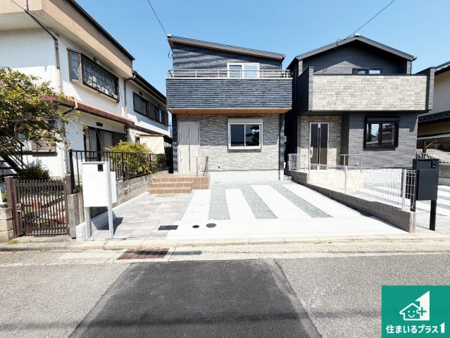神戸市西区福吉台　新築一戸建ての外観|お客様に長く安心して住んでいだだける事にこだわった家づくり！住んでからのアフターサービスにもしっかりと取り組んでいます！