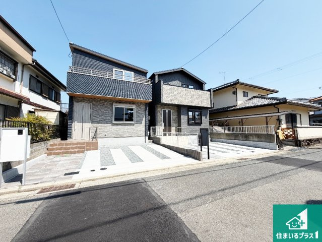 神戸市西区福吉台　新築一戸建ての外観|周辺は落ち着いた街並みの住宅地！子育てがしやすい住環境です！気になることがありましたら、お気軽にお問い合わせください！